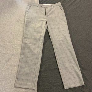 Ralph Lauren Grey Pinstripe Slacks